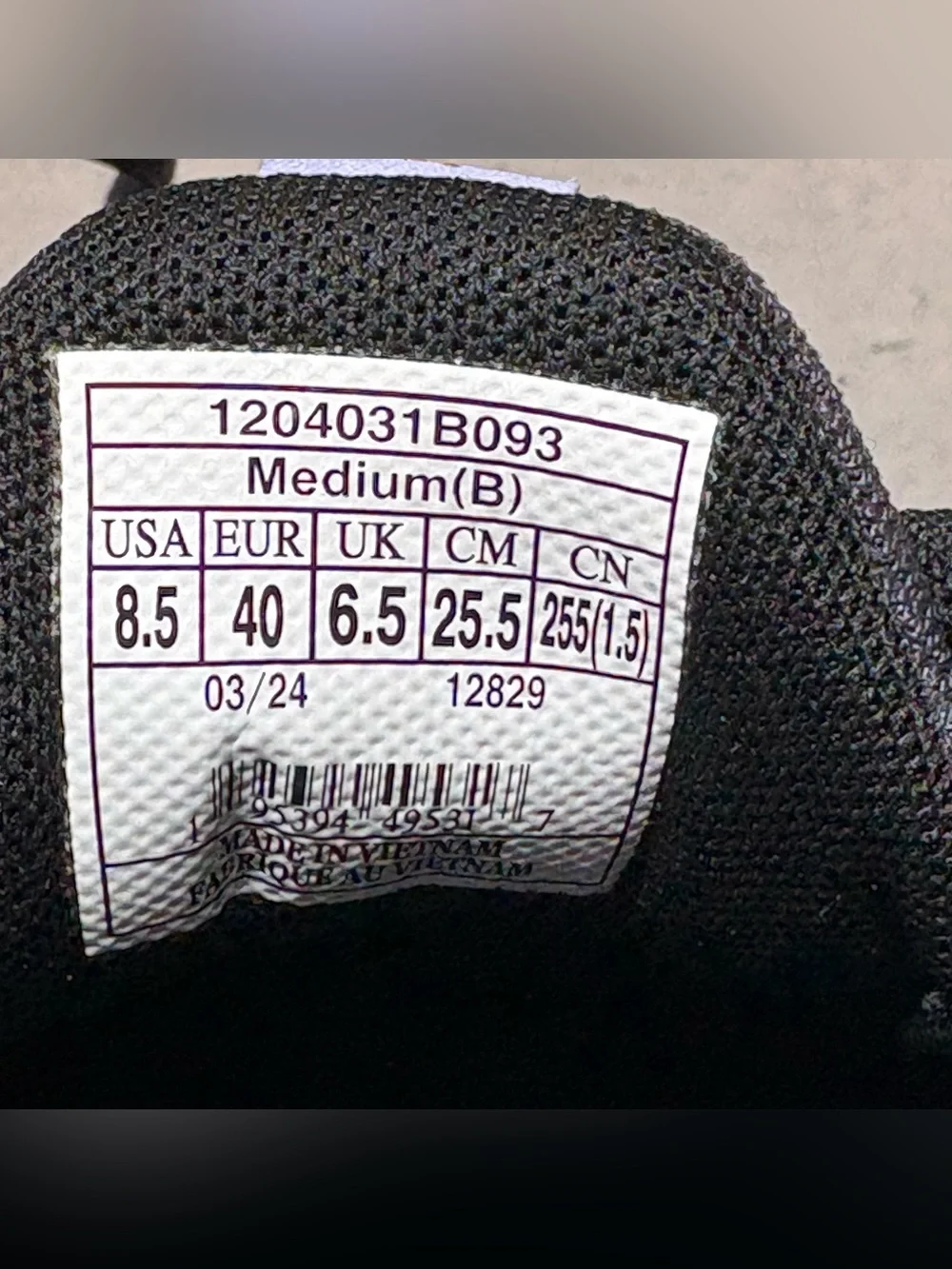 NEW Brooks Anthem 6 Women’s Size 8.5 B Running Athletic Shoes Black Purple